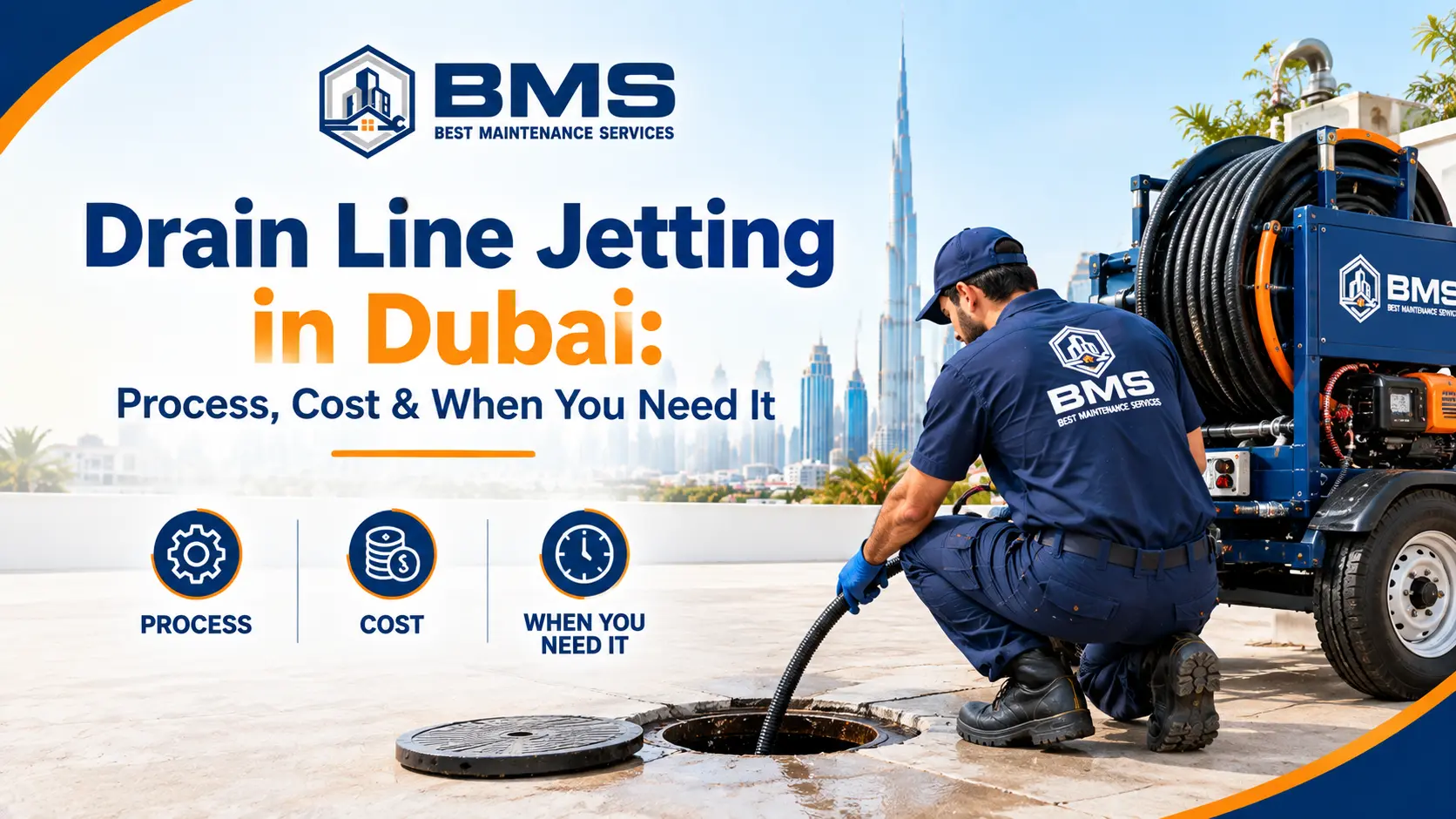Drain Line Jetting in Dubai: Process, Cost & When You Need It