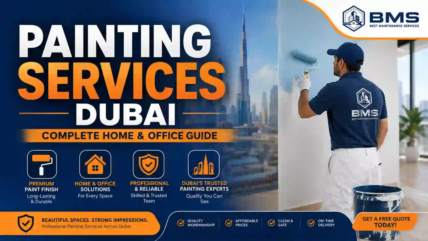 Painting Services in Dubai: The Complete Guide to Choosing Professional Painters for Homes, Villas, Apartments & Offices