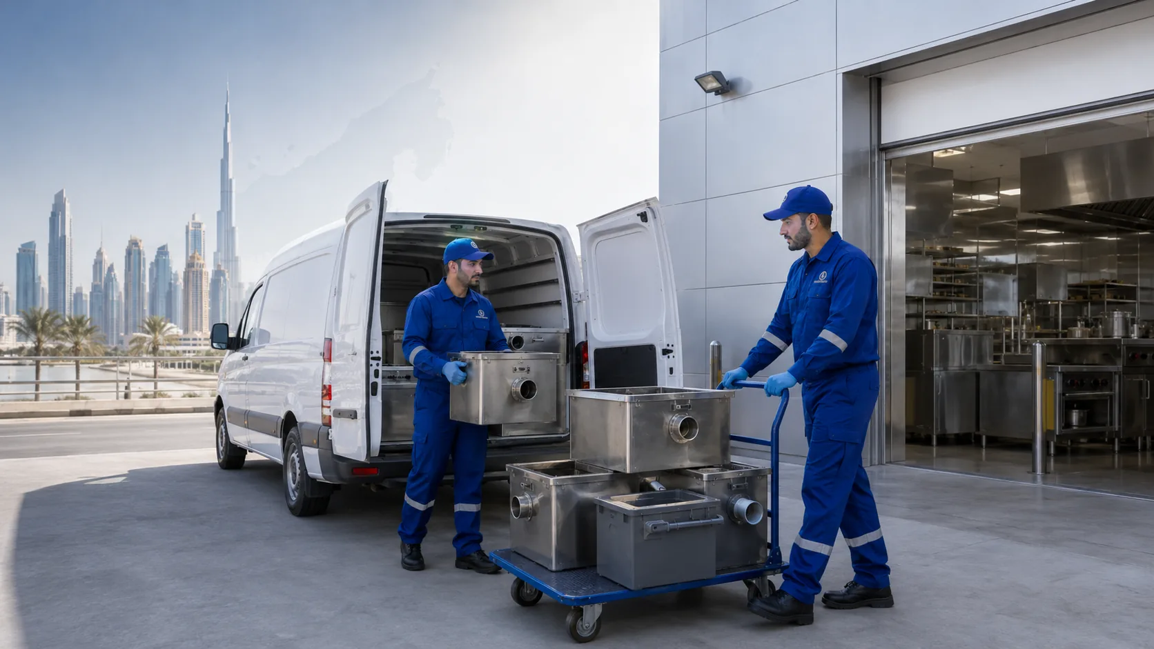 BMS UAE-wide grease trap supply and delivery support